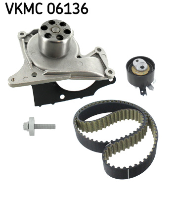 Vodné čerpadlo + sada ozubeného remeňa SKF (VKMC 06136)